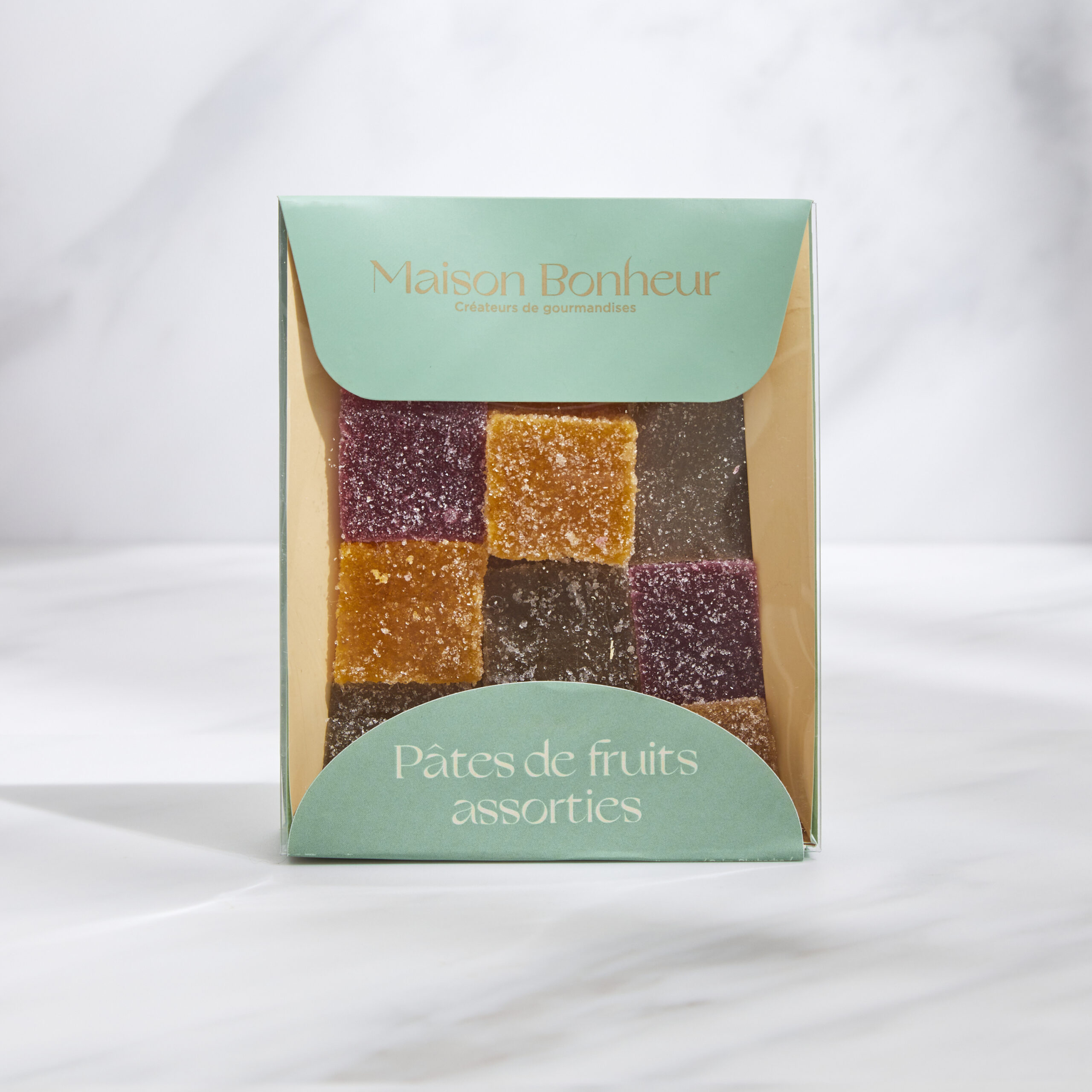 Pochette pâtes de fruits assorties 150gr