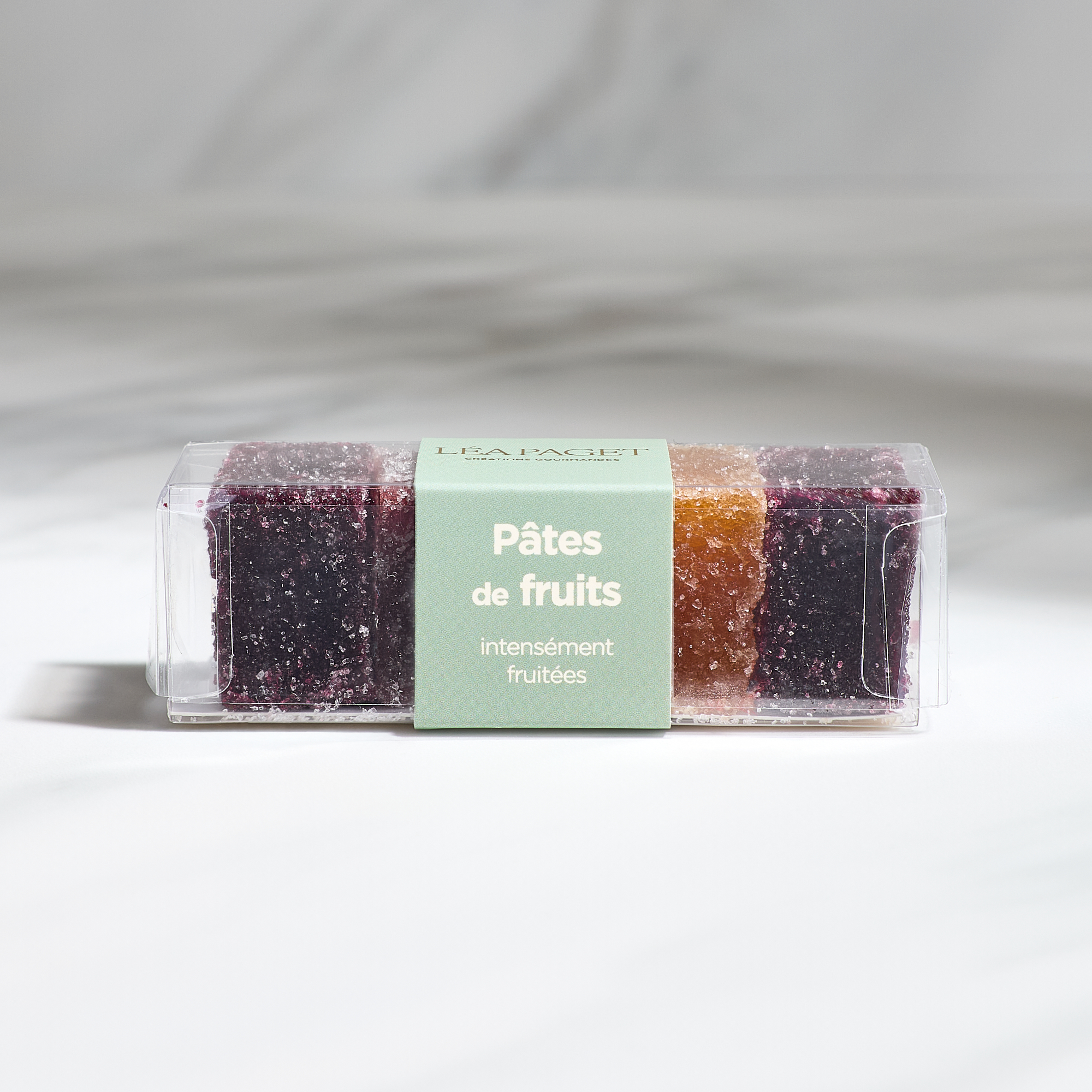 Petite reglette pâtes de fruits variées