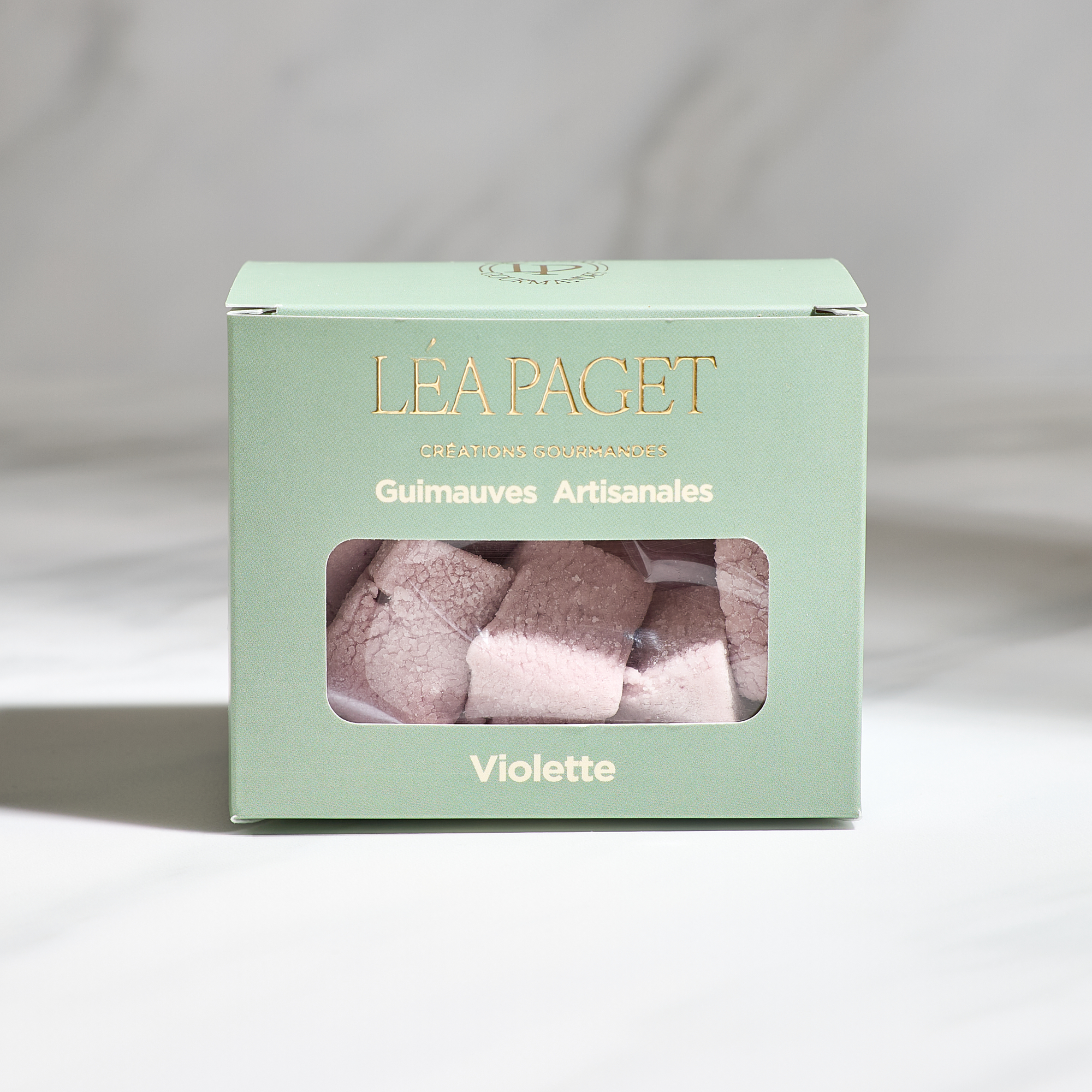 Boite Guimauve à la violette
