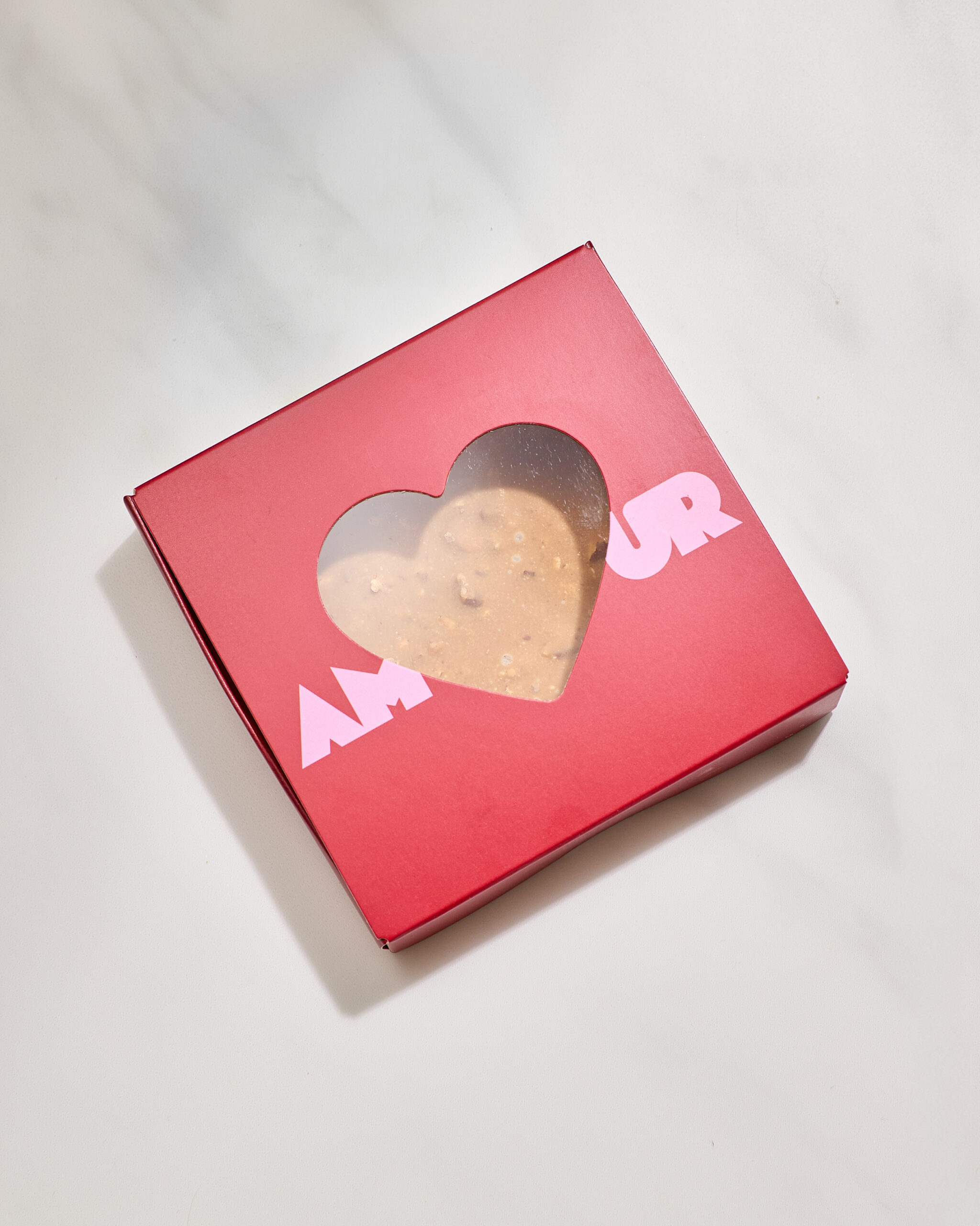 Coffret AMOUR 100 gr craquant au chocolat