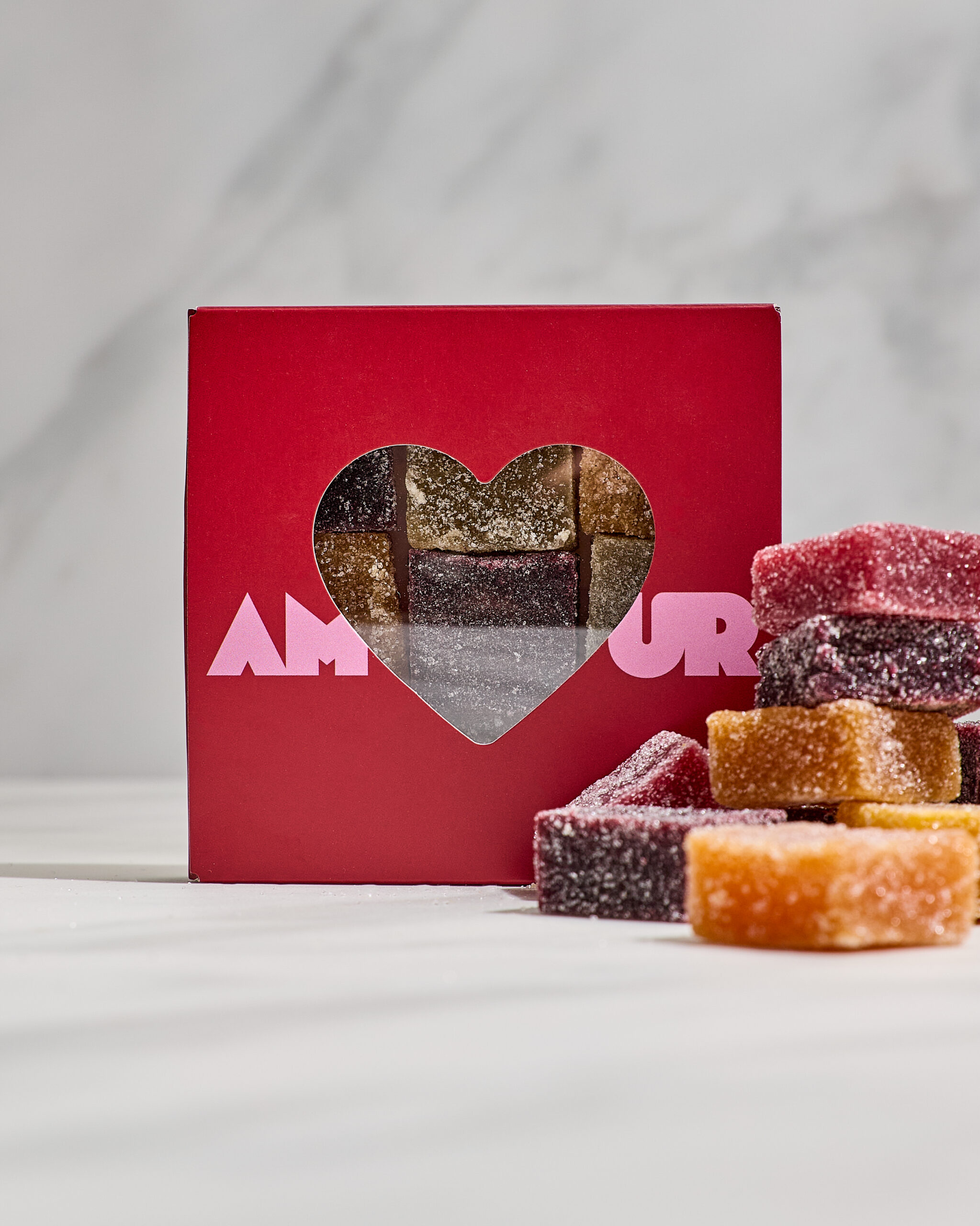 Coffret AMOUR pâtes de fruits